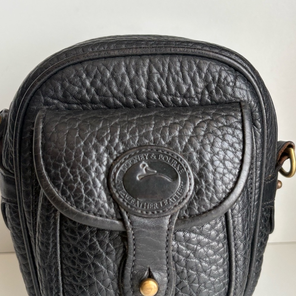 Dooney and Bourke awl Leather Mini Explorer Bag Crossbody Bag - Picture 11 of 16